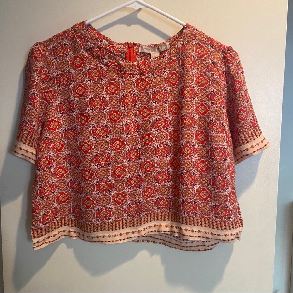 Boho crop top